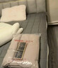 雅鹿·自由自在 A类床垫褥子可折叠双人床垫1.8x2米加厚铺底垫被 180x200cm 灰色 实拍图