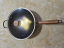 炊大皇铁锅家用无涂层不锈炒锅燃气灶专用炒锅炒菜锅平底锅极铁锅34cm 实拍图