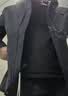 波司登（BOSIDENG）【热销爆款】90绒羽绒服男短款商场热卖同款脱卸帽送父母保暖外套 【经典百搭】黑色8056 XL 185/104A 体重约140-155斤 实拍图