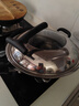 爱仕达（ASD）炒锅铸铁锅不锈无涂层平底炒菜锅32cm燃气电磁炉通用WG8332QB 实拍图