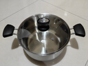 苏泊尔SUPOR 小红圈304不锈钢汤锅奶锅22cm煮面锅复底通用ST22H1 实拍图