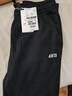 安踏（ANTA）男裤休闲运动裤卫裤男秋冬季加绒加厚保暖直筒休闲裤男士长裤子 【加绒针织款-直筒平口】基础黑7304N-3 御寒保暖 2XL  (男185/女180) 实拍图