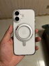 绿联【360°旋转支架|晶薄透亮】适用iPhone17手机壳磁吸支架透明苹果17保护套气囊防摔镜头全包不发黄 实拍图