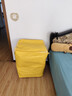 乐三好 搬家打包袋搬家袋行李袋收纳袋衣服袋储物袋防水袋搬家打包神器黄色240L 实拍图