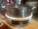 小熊（Bear）0涂层电火锅火锅专用锅电锅家用5-8个人不粘分体式可拆洗多功能蒸煮一体不锈钢电煮锅6L火锅锅60L2 实拍图