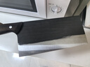 张小泉古韵·至境不锈钢家用古法锻打斩切刀厨房用刀菜刀锋利 D100831 实拍图