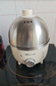 小熊（Bear） 煮蛋器 小型家用电蒸锅智能定时不锈钢蒸蛋器自动断电蒸锅鸡蛋羹迷你鸡蛋器易操作 单层 【旋钮定时+304不锈钢】ZDQ-B07C3 实拍图