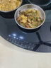 美的（Midea）暖菜板带火锅加热菜板 饭菜保温板2000w电陶炉 家用多功能餐桌转盘自动旋转热牛奶 圆形HBT100YH  实拍图