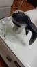 茶吧机饮水机玻璃电热水壶茶壶茶台电茶炉保温壶单壶带滤网耐高温茶具大容量水壶泡茶壶茶水分离 黑色半把款式 实拍图