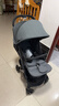 好孩子（gb）小情书婴儿车0-3岁可坐可躺轻便折叠婴儿推车 灰色 实拍图