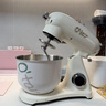 O'TAR欧塔厨师机和面机面包机面条机家用厨师机全自动揉面一体压面机搅拌机打蛋器多功能轻音电动料理机 【顺丰包邮到家】彩绘桶款 6.5L 白色 实拍图