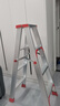 康鹏梯子家用折叠伸缩加厚铝合金人字梯室内多功能伸缩楼梯登高工程梯 加强款-1.2米加厚 实拍图