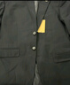 海澜之家（HLA）西服套装男春秋新轻商务经典系列西装套装 黑色02【西服+西裤】 4XL 190/112C推荐182~200斤 实拍图