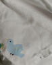 全棉时代婴儿隔汗巾纱布吸汗儿童幼儿园宝宝纯棉垫背巾小猫小鹿小鸟3条/袋 实拍图