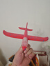 迪漫奇飞机玩具泡沫儿童飞机模型户外亲子互动滑翔弹射软弹枪生日礼物红 实拍图