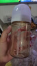 贝亲（Pigeon）玻璃奶瓶宽口径防胀气240ml L号奶嘴 6月+ AA188  实拍图
