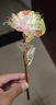 七彩炫光玫瑰花星空彩金浪漫情人节七夕送老婆女友生日礼物金箔 彩金玫瑰花【75%以上选择】 【送它一朵永不凋零的爱意玫瑰】 实拍图