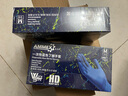 爱马斯一次性丁腈手套加厚耐用 防油耐酸碱实验室工业清洁100只/盒 蓝色APFNCHD 中号 实拍图