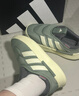 adidas ADIPUFF面包鞋一脚蹬柔软休闲舒适棉鞋男女阿迪达斯轻运动   银灰绿/灰色/沙棕（推荐选大半码）   46 实拍图