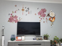 吉朵芸电视背景墙贴画客厅沙发卧室墙面装饰画墙壁画自粘防水遮丑墙贴纸 经典富贵花 尺寸看详情或看主图第2张 实拍图