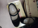 回力老北京布鞋女护士鞋软底酒店工作鞋上班服务员黑色布鞋防滑单鞋 (黑色-坡跟款) 36 晒单实拍图