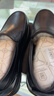 老人头（LAORENTOU）皮鞋男秋冬商务休闲鞋牛皮套脚耐滑圆头鞋 260278 黑加绒 41 实拍图