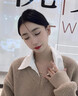 赫莲娜轻奢彩金色莫比乌斯项链女饰品高级首饰生日礼物送女朋友 【免费刻字+礼盒】HR莫比乌斯环玫瑰金色 实拍图