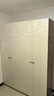 全友家居简约奶油风四门衣柜次卧室家用靠墙落地柜子成品衣橱政府补贴 实拍图