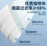 海氏海诺一次性医用外科口罩灭菌级独立包装一只一袋口罩成人白色100只 实拍图