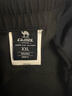 骆驼（CAMEL）休闲户外登山裤男防泼水直筒工装裤 J14CA6L6645 幻影黑 XXL 实拍图