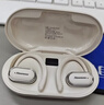 纽曼（Newmine）LY12蓝牙耳机挂耳式骨传导概念不入耳开放式无线运动跑步游戏降噪耳夹式耳机适用苹果华为白 实拍图