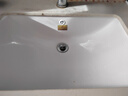 狮鹫陶瓷台下盆洗脸盆洗手盆洗面盆台盆方形盆洗手池洗脸池石下洗手盆 方盆24寸（包含下水） 实拍图