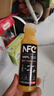 农夫山泉100%纯果汁NFC橙汁300ml*10瓶整箱鲜果冷压榨饮料过年年货礼盒 实拍图