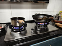 山彩好太太燃气灶天然气液化气灶煤气灶家用猛火5.2kw双灶一级能效节能省气灶具增压直喷台嵌两用厨房免开孔 上门安装【鸳鸯九腔猛火】防风聚能+不锈钢款 管道天然气12T 实拍图