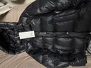 波司登（BOSIDENG）25年新款泡芙90鹅绒羽绒服女商场热卖同款外套B250243116 幻夜黑-自然光-高品质 2XL 180/100A充绒量221g 体重约140-150斤 实拍图