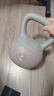 Keep软胶壶铃【4-12kg】家用健身提壶哑铃男士女士练手臂练臀 奶白8KG 实拍图