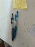 晨光（M&G）文具GP1008 按动中性笔学生0.5黑笔签字笔商务子弹头考试专用水笔高颜值办公用品 7黑2蓝1红 实拍图