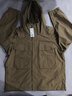 优衣库男装女装防风连帽外套/夹克户外休闲478231 34 驼色 S 实拍图