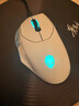 外星人（Alienware）AW620M游戏鼠标 右手型人体工学双模2.4g无线办公电竞宏鼠标 RGB灯效 26000原生DPI 磁力回弹 白色 实拍图