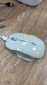 英菲克（INPHIC）M1二代无线蓝牙鼠标可充电办公轻音电量显示便携人体工学三模适用苹果惠普华为笔记本电脑ipad通用 【100%右手选这个+侧翼指托+光面】拿铁杏 实拍图