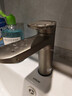 箭牌（ARROW）水龙头枪灰色冷热卫生间洗脸盆洗手池浴室柜台盆龙头AE41113GGP 实拍图