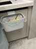 佳帮手厨房垃圾桶5L无盖小号家用橱柜门壁挂式厕所卫生间客厅悬挂 实拍图