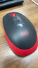 罗技（Logitech）M190 无线鼠标 笔记本电脑商务办公家用全尺寸光电鼠标 适用中大手型 红色 实拍图