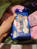 七度空间少女超薄 100%纯棉加量超特长夜用卫生巾套装48片【新国标认证】 实拍图