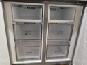 美的（Midea）480升十字门冰箱家用一级能效风冷无霜双变频净味以旧换新BCD-480WSPZM(E)国家补贴 实拍图