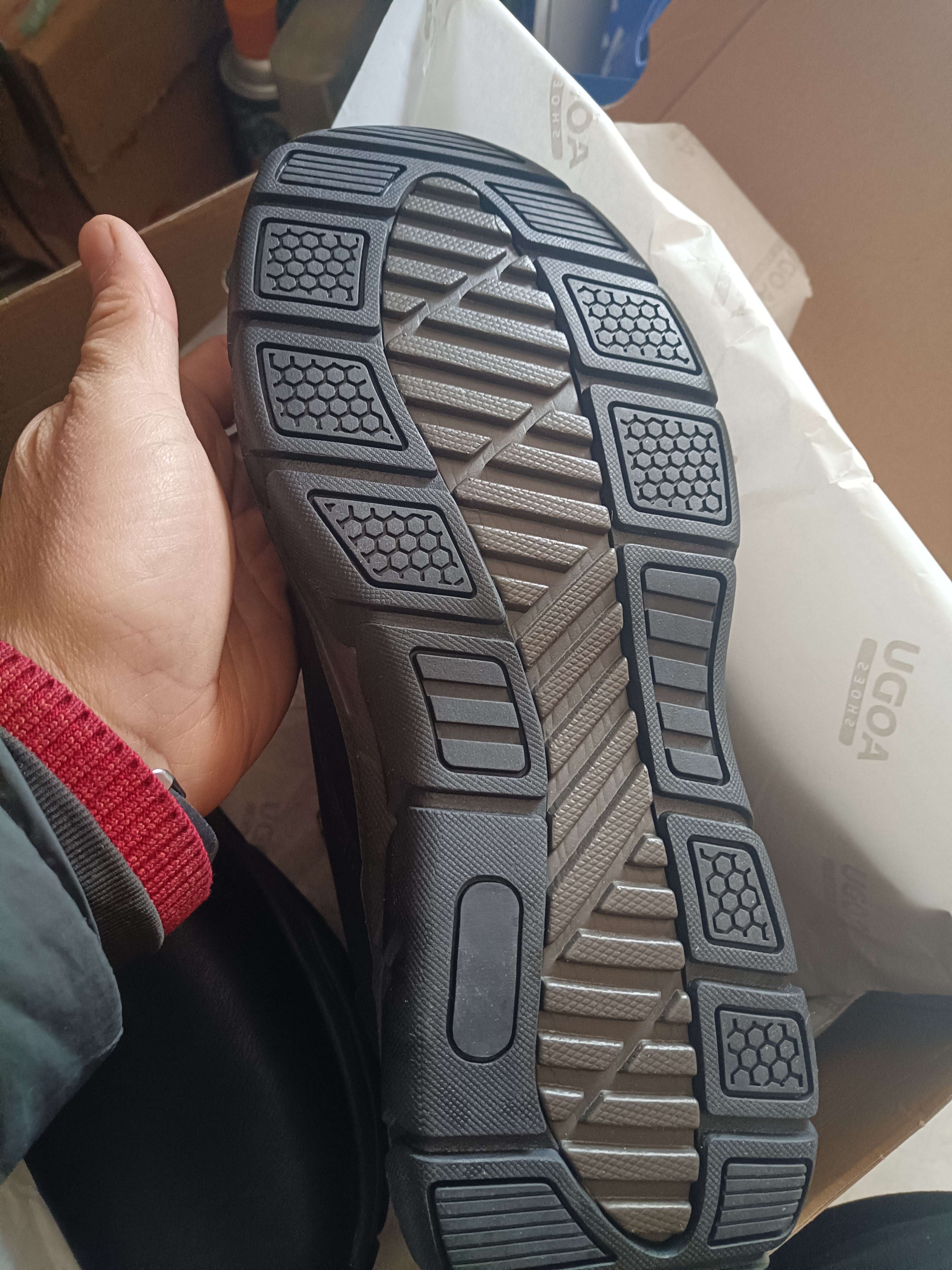 可牧丽羊真皮冬季保暖男鞋羊毛加厚防滑防水大棉鞋皮毛一体户外男士雪地靴 黑色 正码 40 (250mm) 正码 实拍图