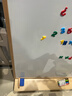 SOFS双面宝宝画板磁性支架立式小黑板家用大白板幼儿涂鸦写字绘画画板 【屋型】XL码 固定底座 实拍图