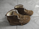 回力(Warrior)冬季男鞋雪地靴男加绒保暖靴子男1975 棕色42 实拍图
