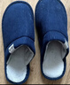 回力加绒男女棉拖鞋仿兔毛内里锁温脚感棉拖男款HL0411蓝色44-45码 实拍图