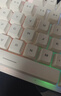 前行者GX 87键真机械手感游戏键盘鼠标套装有线静音薄膜键鼠台式电脑网吧笔记本办公背光USB外接外设 黑色-彩虹光键盘【加厚升级版】 实拍图